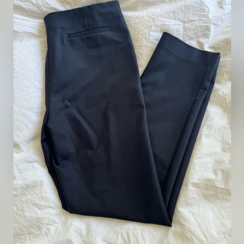 The Row black ankle point pant size 8